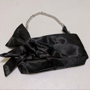 White House Black Market Satin Wristlet/Clutch